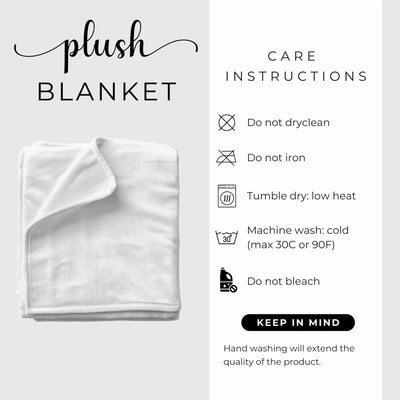 PlushBlanketCareInstructions